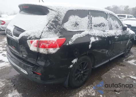 2014 Nissan Pathfinder S из США, поврежденный, VIN 5N1AR2MM6EC658278